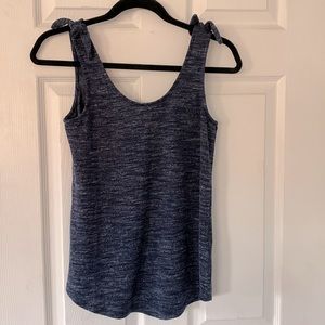 Reitmans knit tank top with tie detail